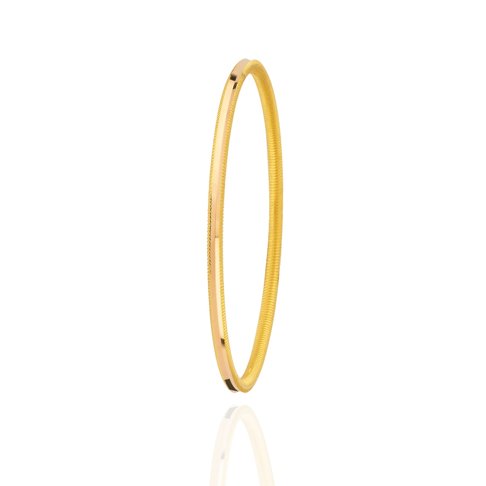 8 gr 22 Ayar Oluklu Ajda Bilezik